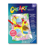 creart - album da colorare carta magica - kawaii