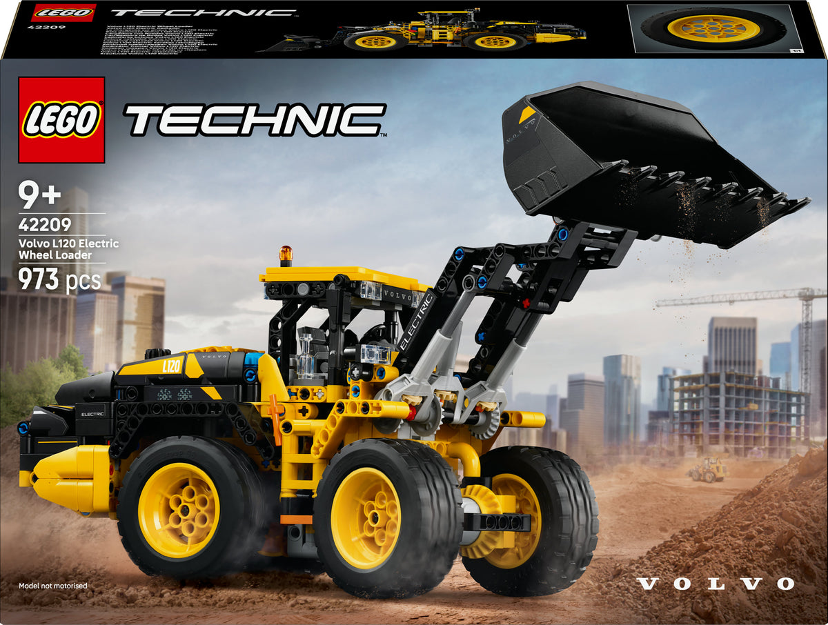 LEGO Technic 42209 pala gommata volvo l120 electric
