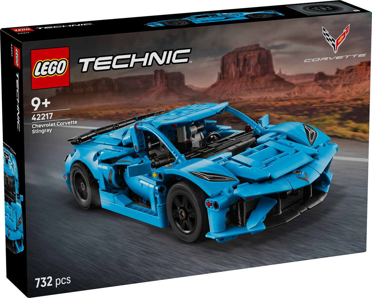 LEGO Technic 42217 chevrolet corvette stingray blu