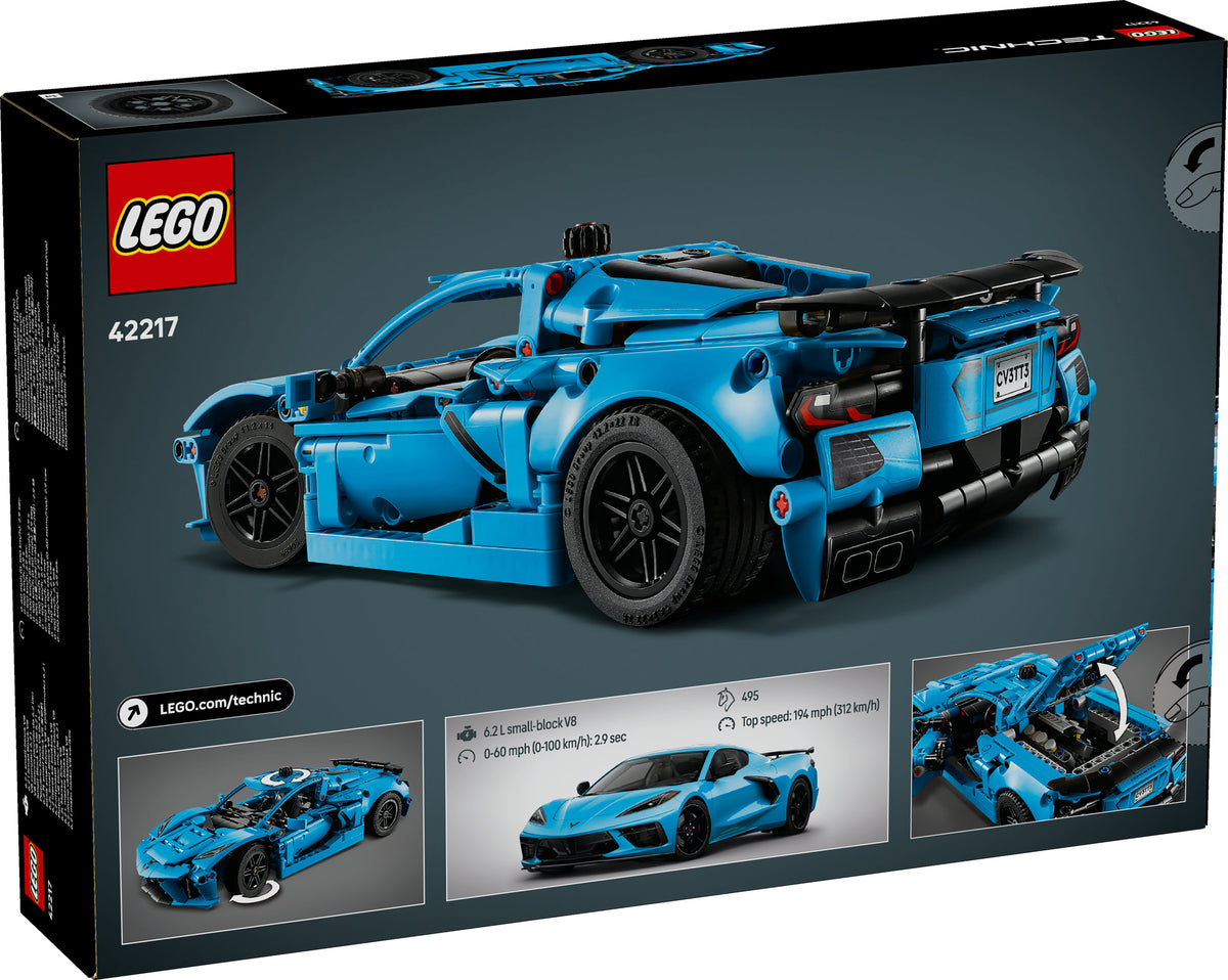 LEGO Technic 42217 chevrolet corvette stingray blu
