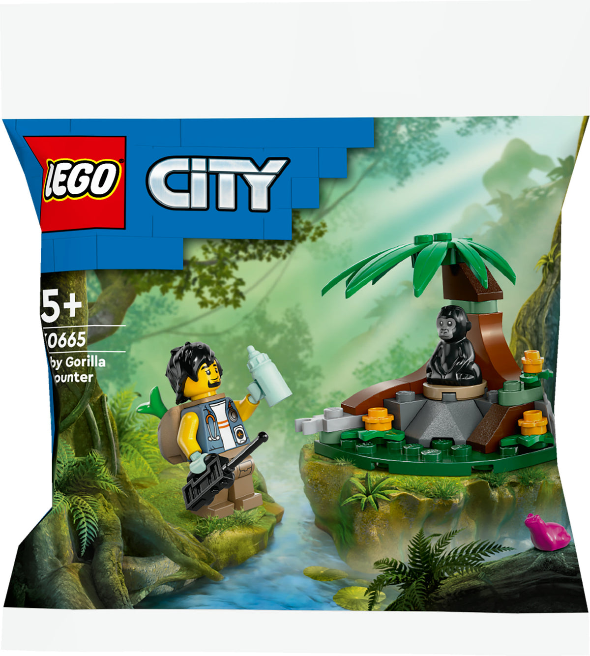 LEGO City 30665 l’incontro con il cucciolo di gorilla