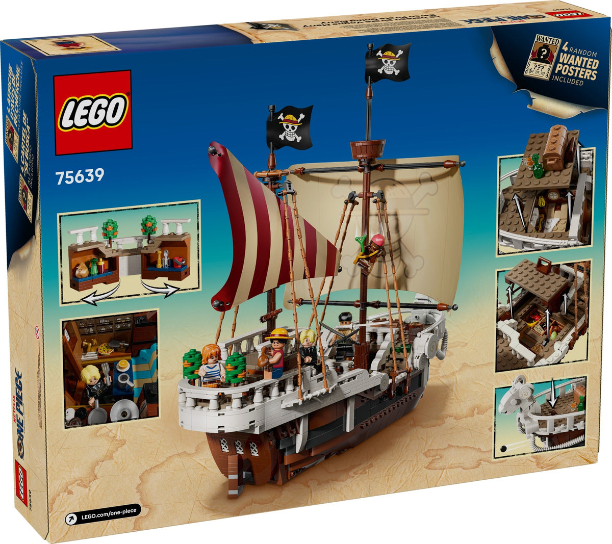 LEGO One Piece 75639 la nave pirata going merry