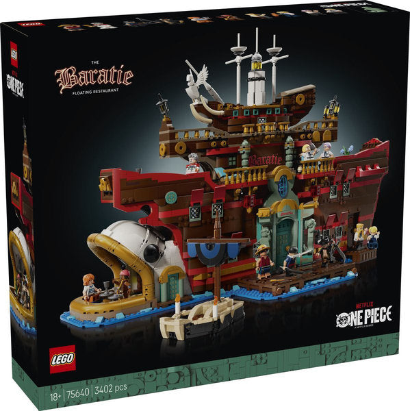 LEGO One Piece 75640 baratie, il ristorante galleggiante