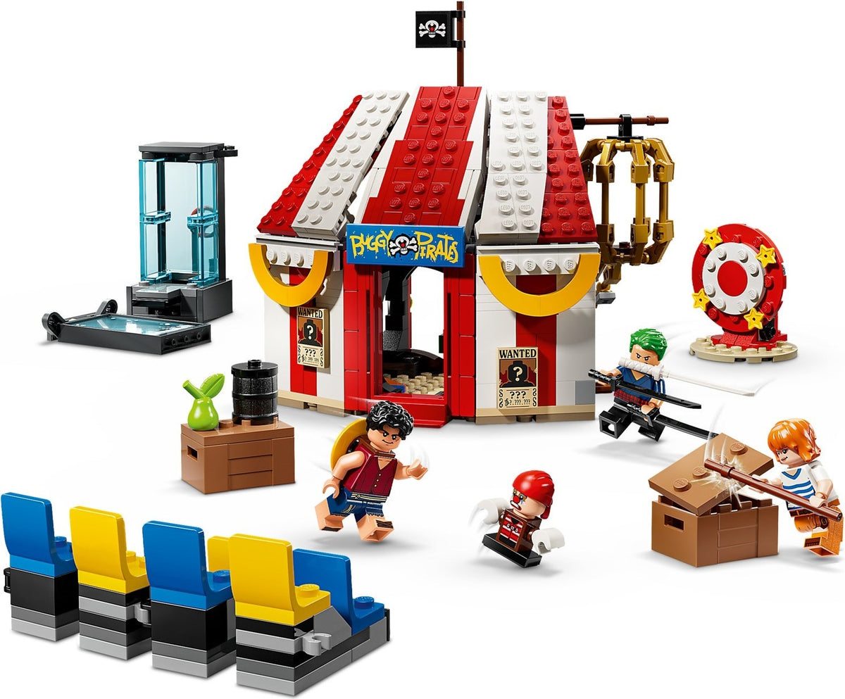 LEGO One Piece 75637 la tenda del circo di bagy il clown