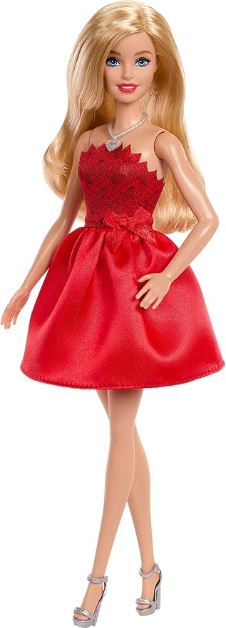 barbie mattel 80th ruby red doll