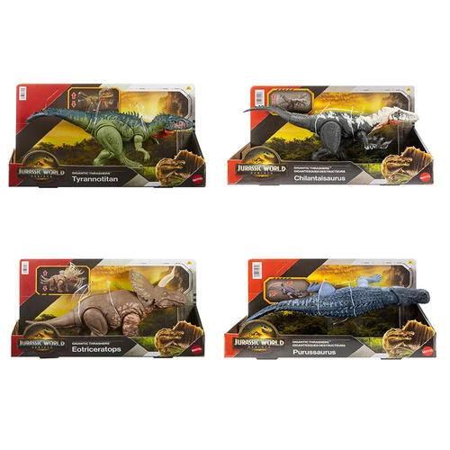 jurassic world rebirth predatori giganti - dinosauri assortiti