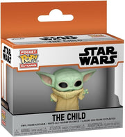 star wars: the mandalorian - the child 4cm - funko pocket pop! portachiavi