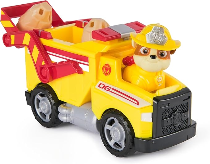 paw patrol fire rescue - rubble