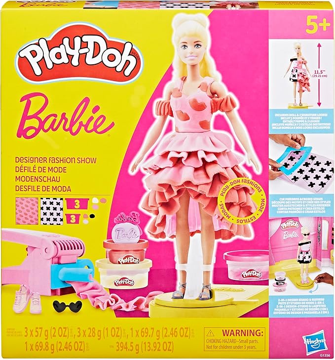 play-doh - barbie designer fashion show