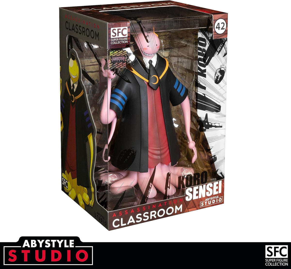 assassination classroom - koro sensei - statua 20cm