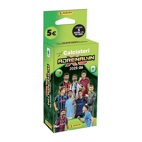 calciatori adrenalyn xl 2025-26 - ecoblister