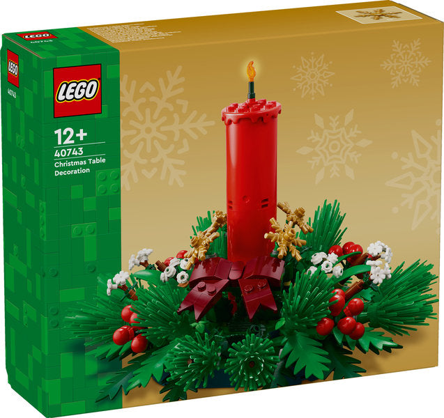 LEGO Icons 40743 decorazione da tavolo natalizia