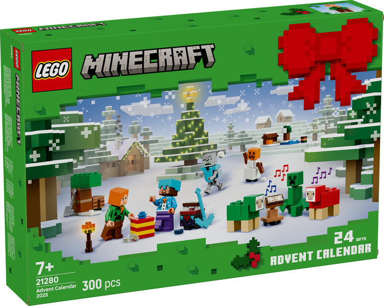 LEGO Minecraft 21280 calendario dell’avvento lego minecraft 2025