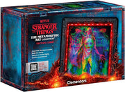 metamorphic art collection - stranger things - vecna's curse - puzzle con cornice led