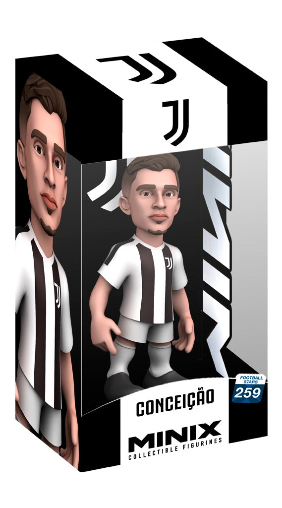 juventus - francisco conceição - football stars 259 - minix collectible figurines 12cm