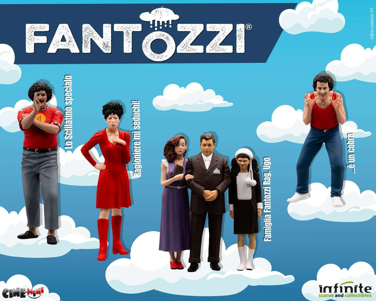 fantozzi - signorina silvani, ragioniere mi seduchi - mini figure 10cm