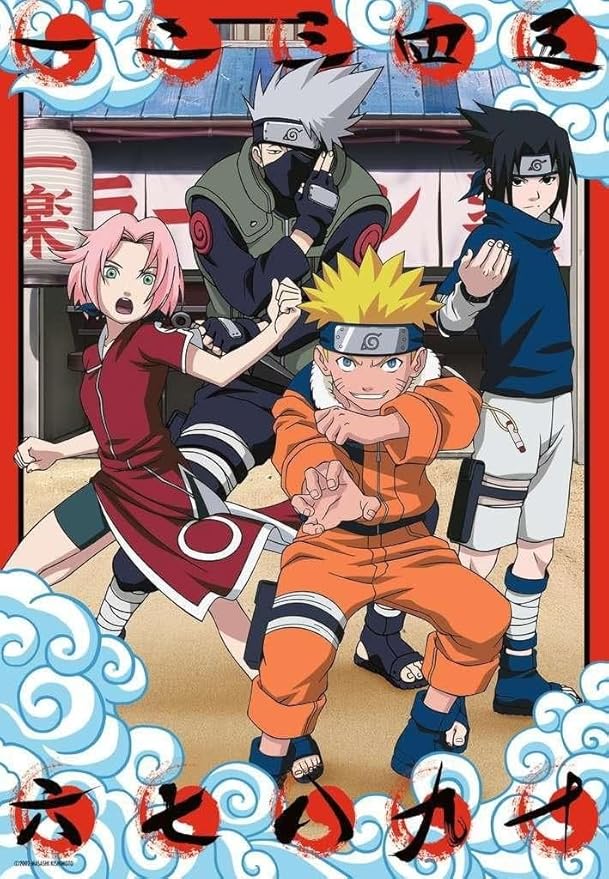 naruto - puzzle 300 pezzi
