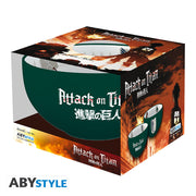 attack on titan - ciotola 600ml - emblemi