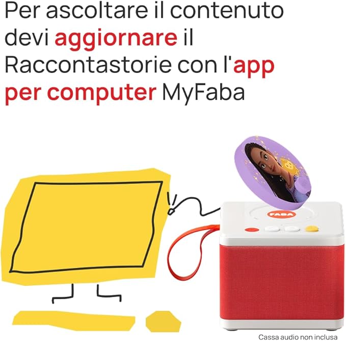 faba raccontastorie - disco sonoro disney - wish
