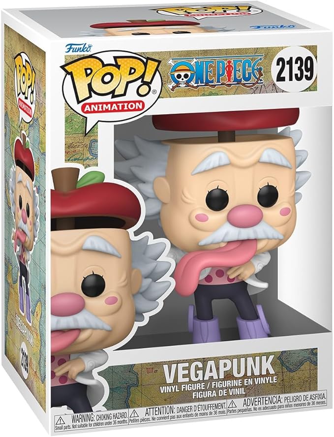 one piece - vegapunk 9cm - funko pop! 2139