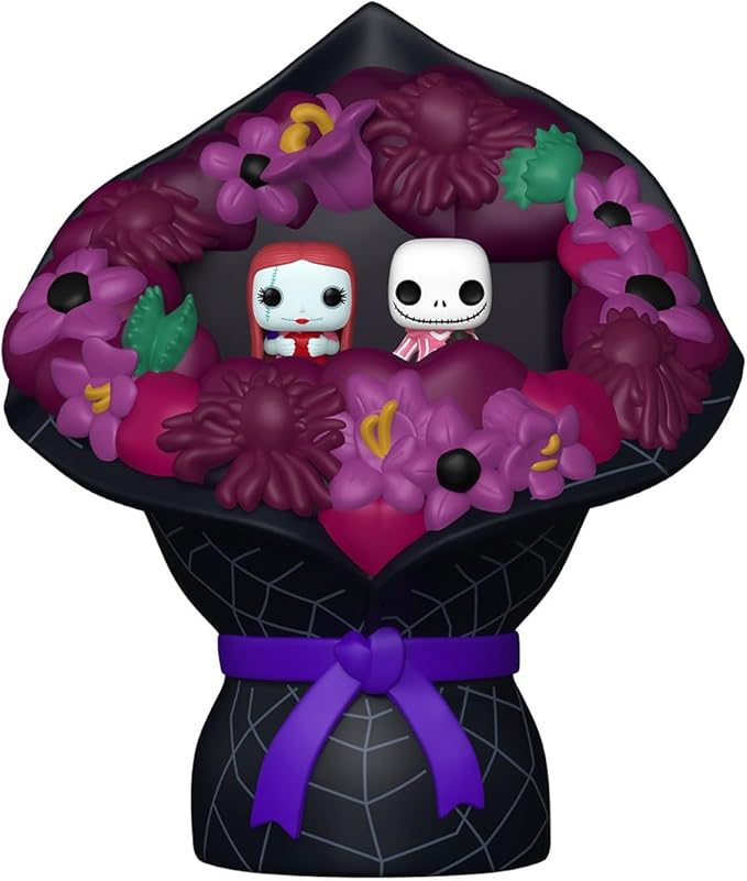 nightmare before christmas - jack & sally - funko pop! bitty bouquet