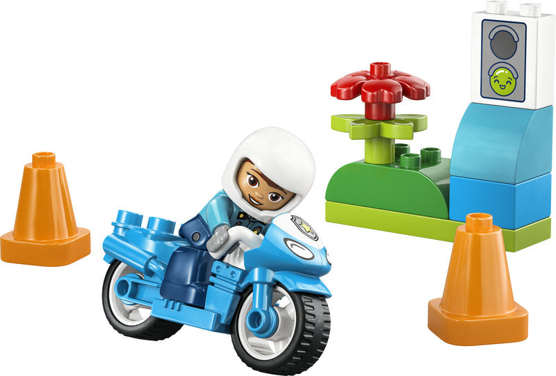 LEGO Duplo 10471 motocicletta blu della polizia