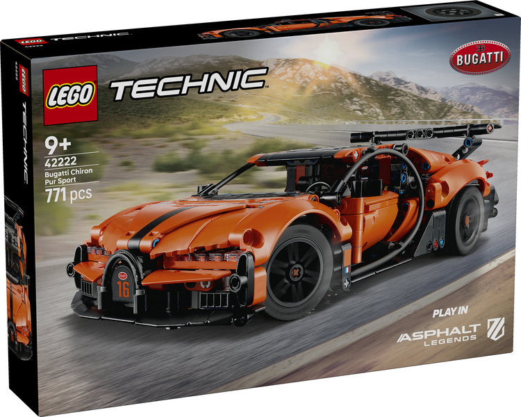 LEGO Technic 42222 hyper car bugatti chiron pur sport