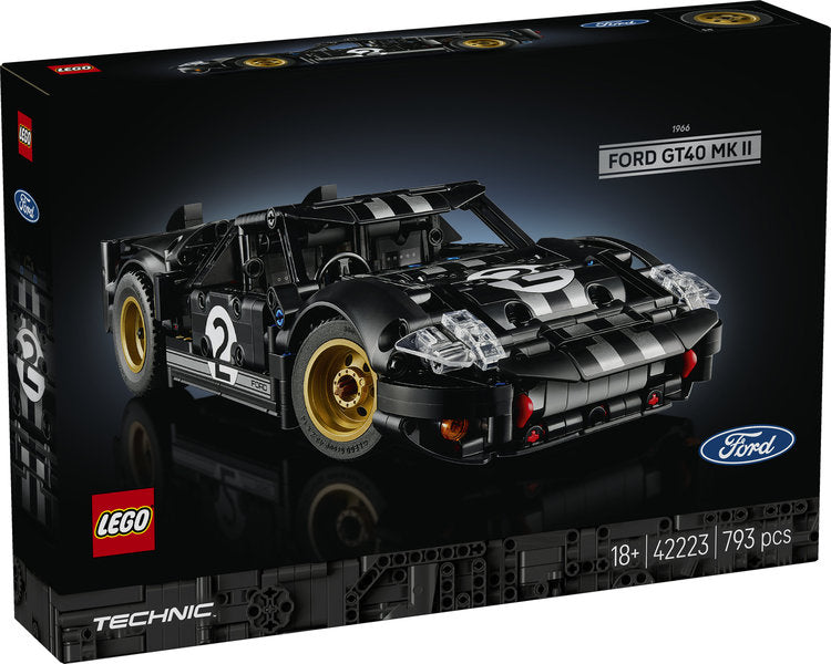 LEGO Technic 42223 auto da corsa ford gt40 mkii 1966