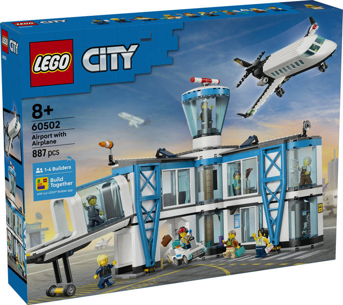 60502 - aeroporto con aereo