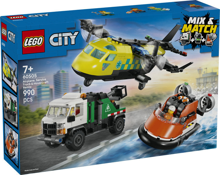 60505 - remix aereo, camion di servizio e hovercraft