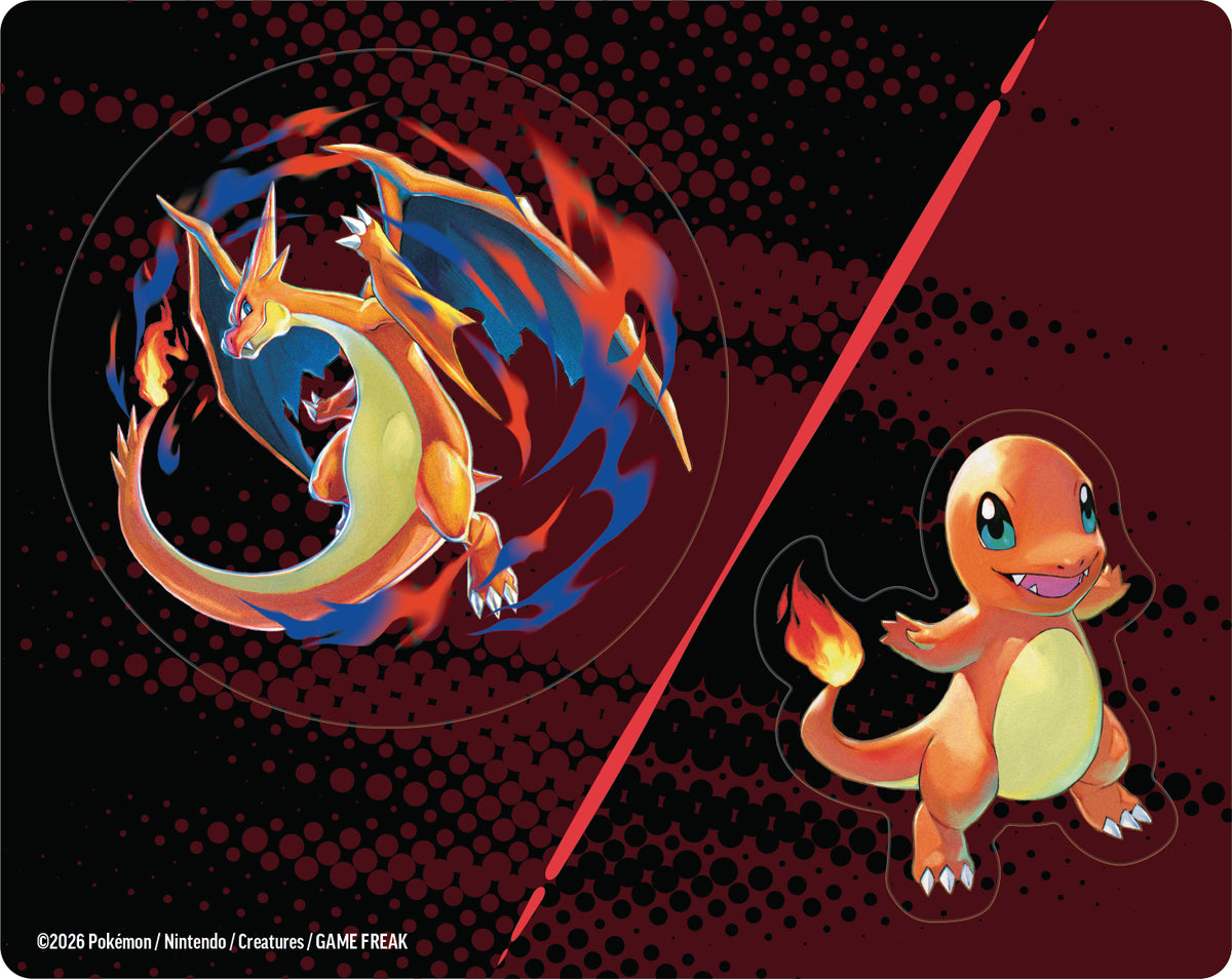 megaevoluzione ascesa eroica - collezione con adesivi (ita) - charmander