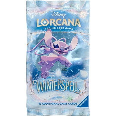 lorcana - winterspell - bustina singola 12 carte (eng)