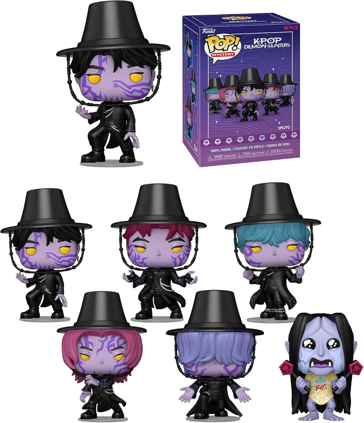 mystery pop: kpop demon hunter - funko pop!