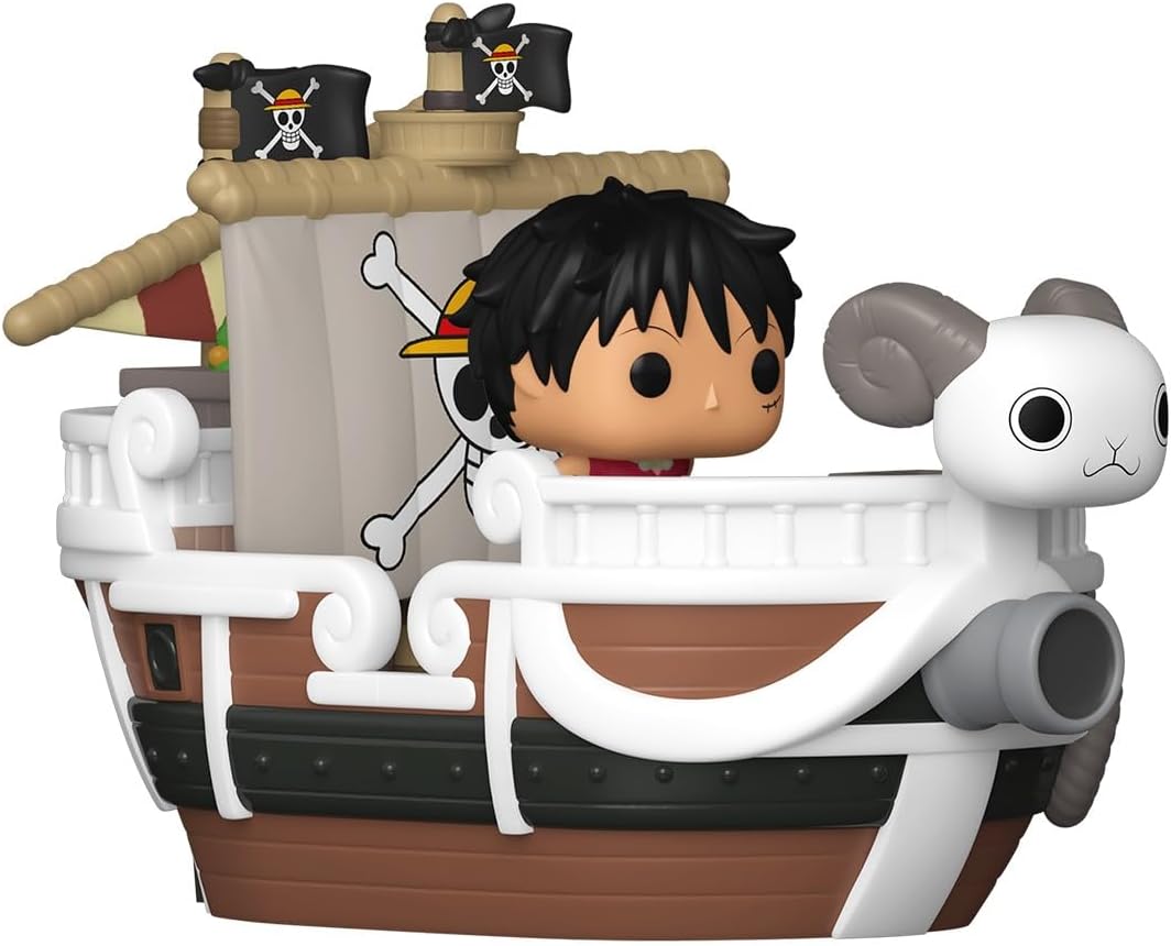 bitty pop ride - luffy and going merry - funko pop!