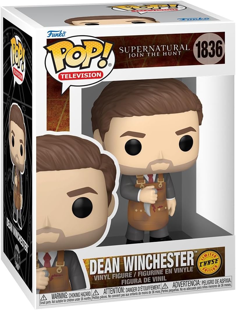supernatural - dean winchester 9cm - funko pop! 1836 chase