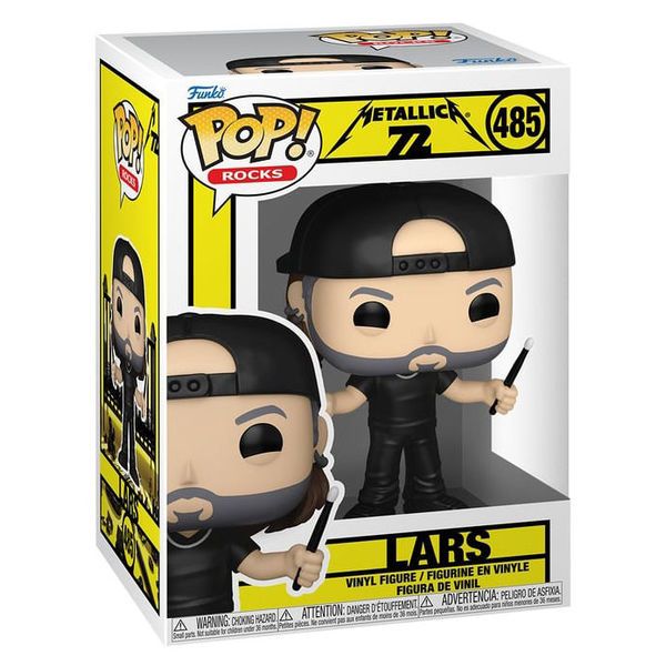 metallica 72 - lars 9cm - funko pop! 485