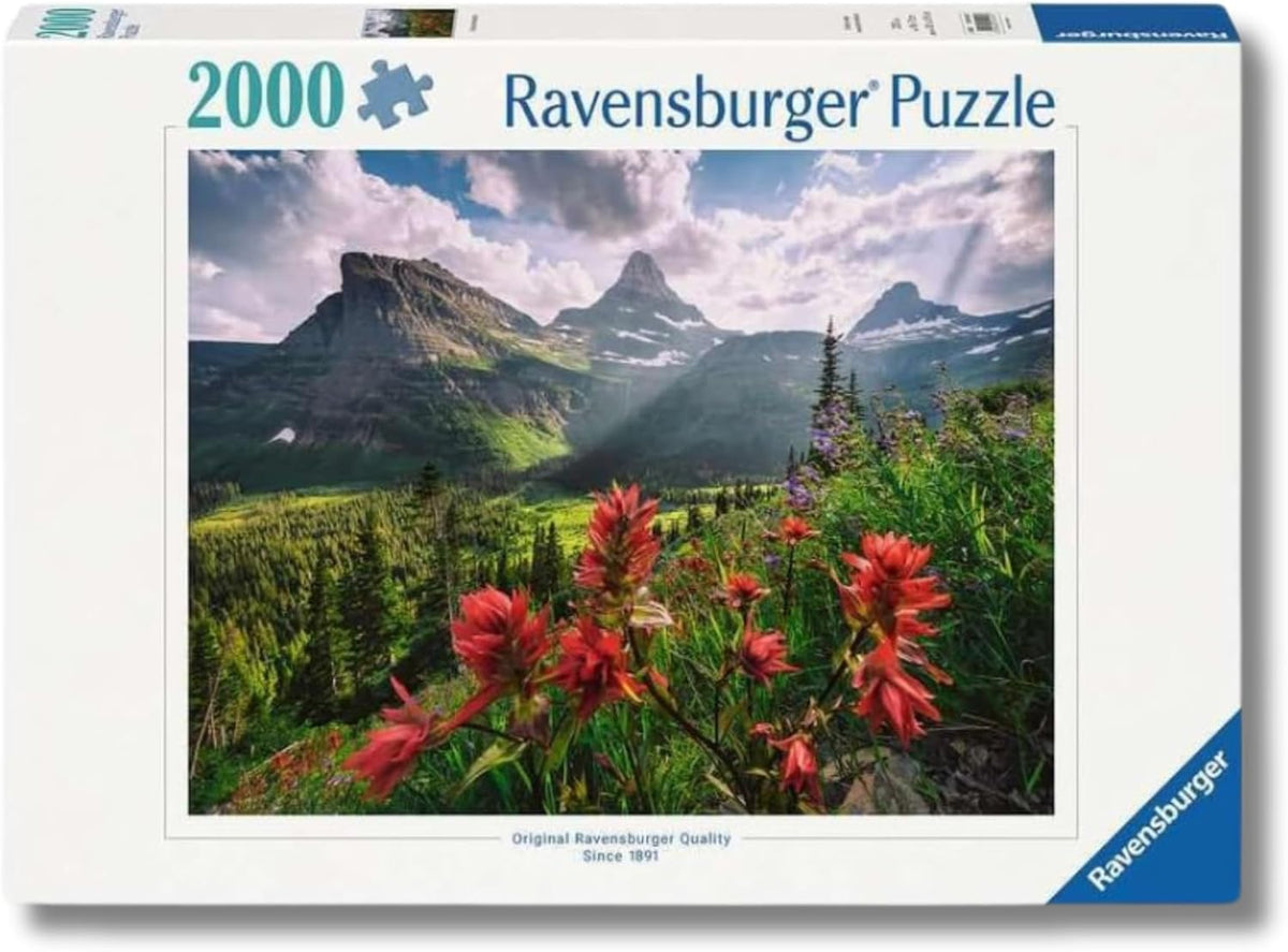 pristine mountains - puzzle 2000 pezzi