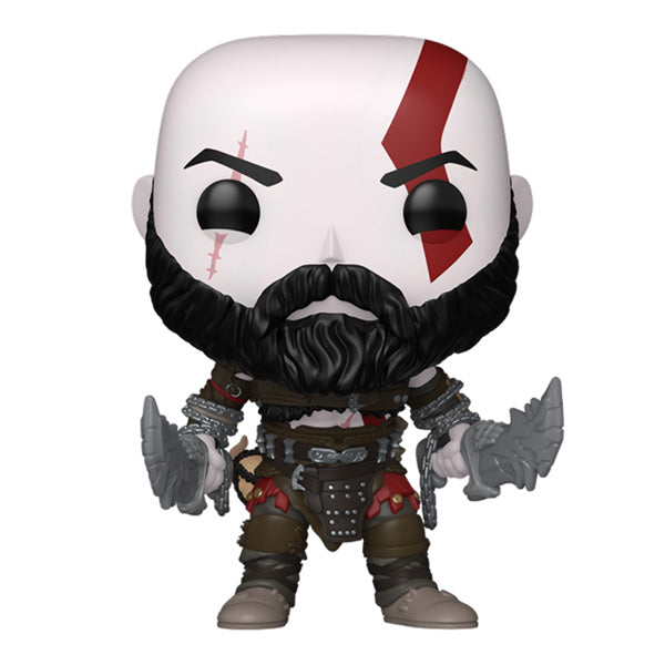 god of war: kratos w/ blades 9 cm - funko pop! 1285