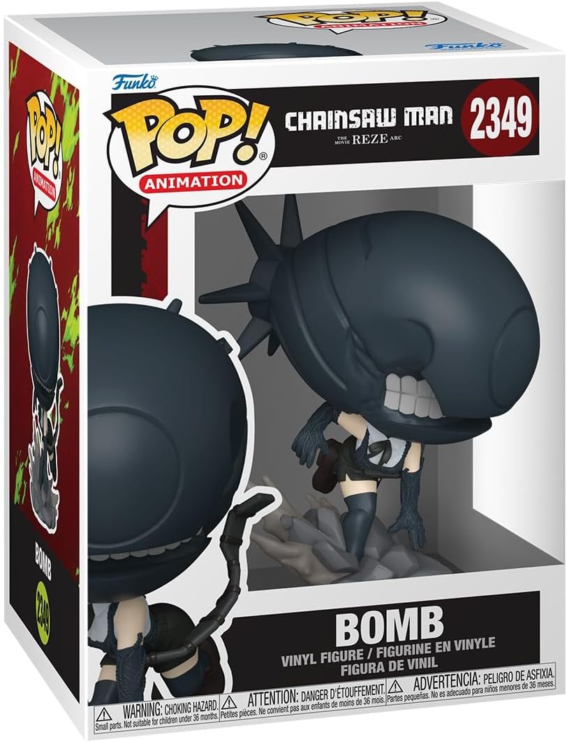 chainsaw man - bomb 9cm - funko pop! 2349