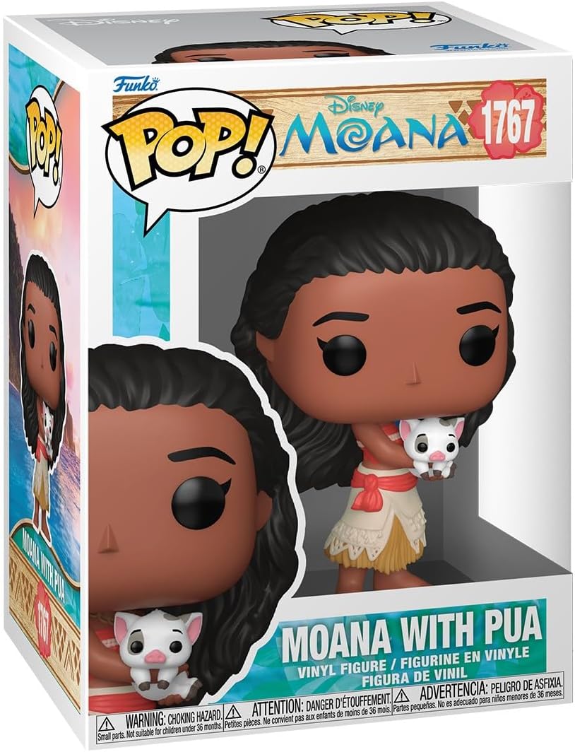 moana - moana with pua 9cm - funko pop! 1767