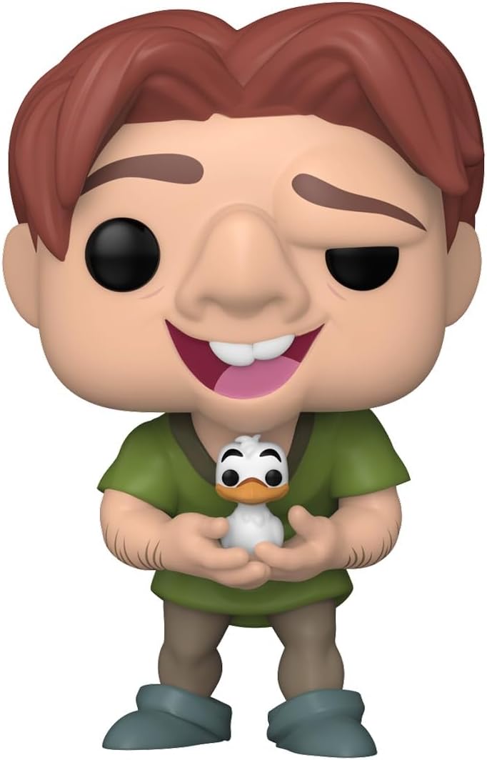 the hunchback of notre dame - quasimodo with bird 9cm - funko pop! 1734