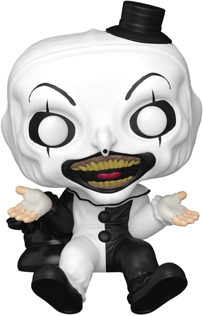 movies: terrifier - art the clown (sit) 9 cm - funko pop 2011