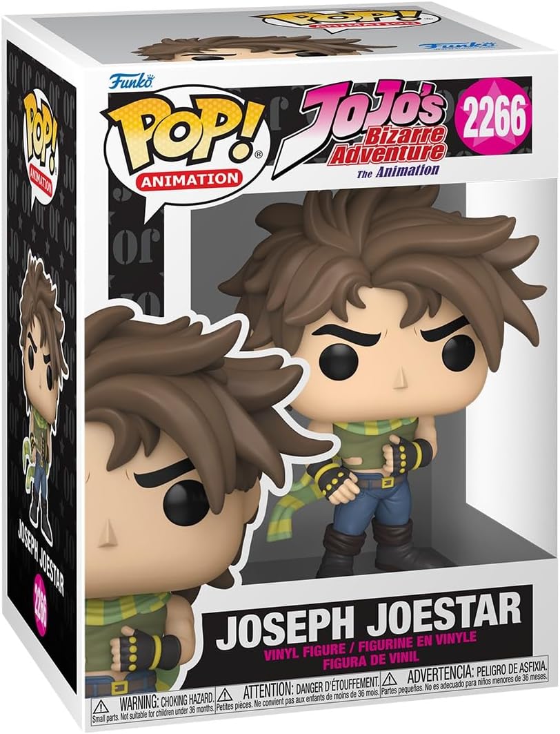 animation: jojo’s bizzarre adventure – joseph joestar 9 cm - funko pop 2266