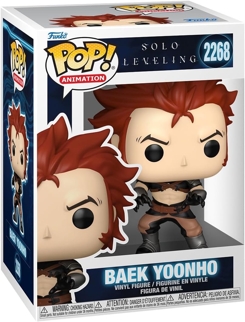 solo leveling - baek yoonho 9cm - funko pop! 2268