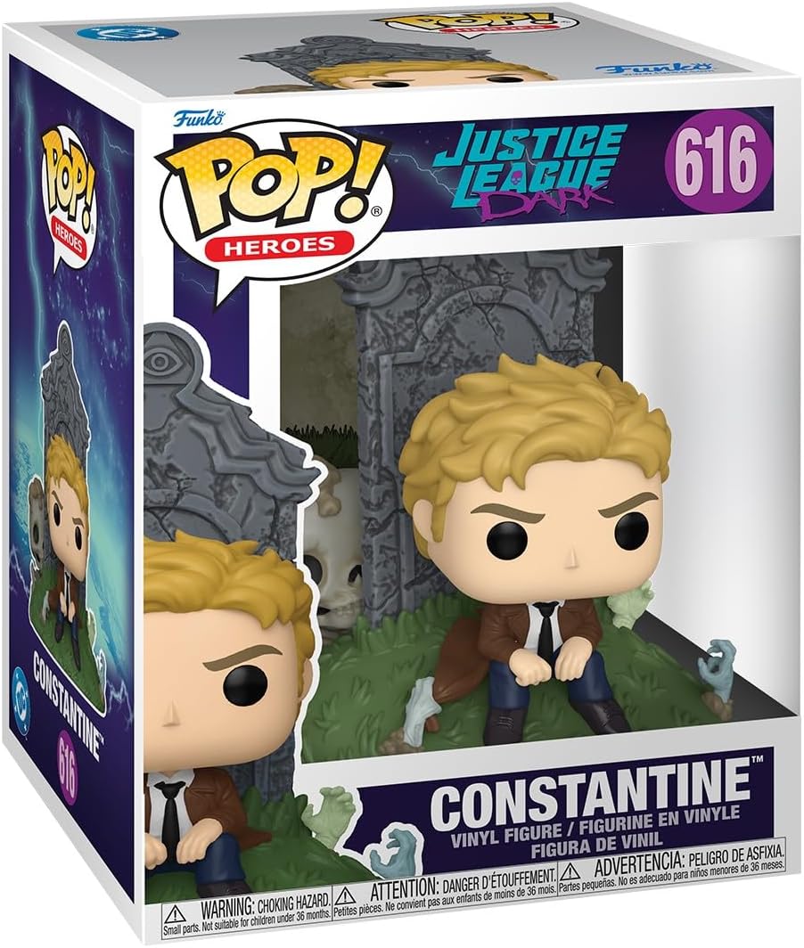 dc comics - justice league dark - constantine 9 cm - funko pop! 616