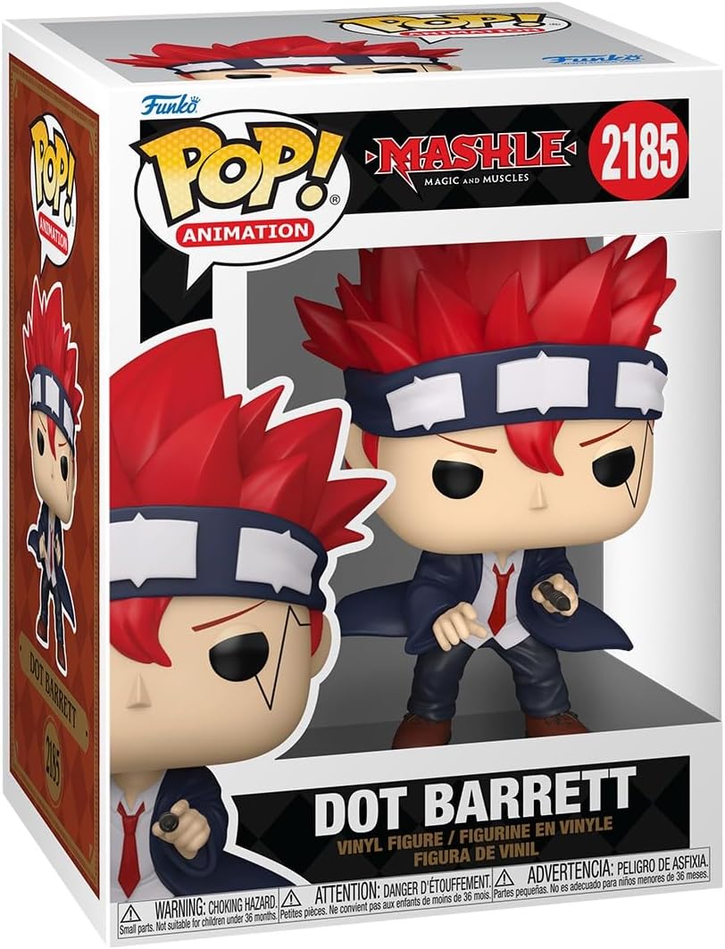 mashle - dot barret 9cm - funko pop! 2185