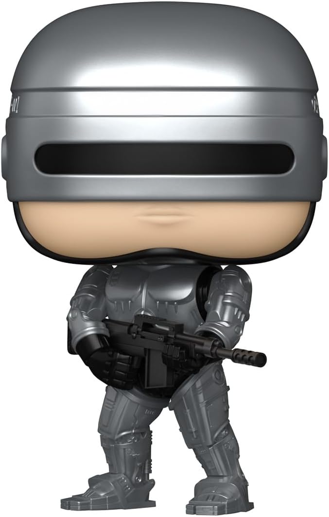 robocop 2 - robocop metallic 9cm - funko pop! 1989