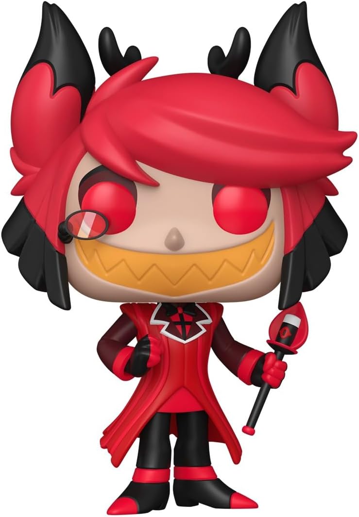 hazbin hotel - alastor 9cm - funko pop! 2242