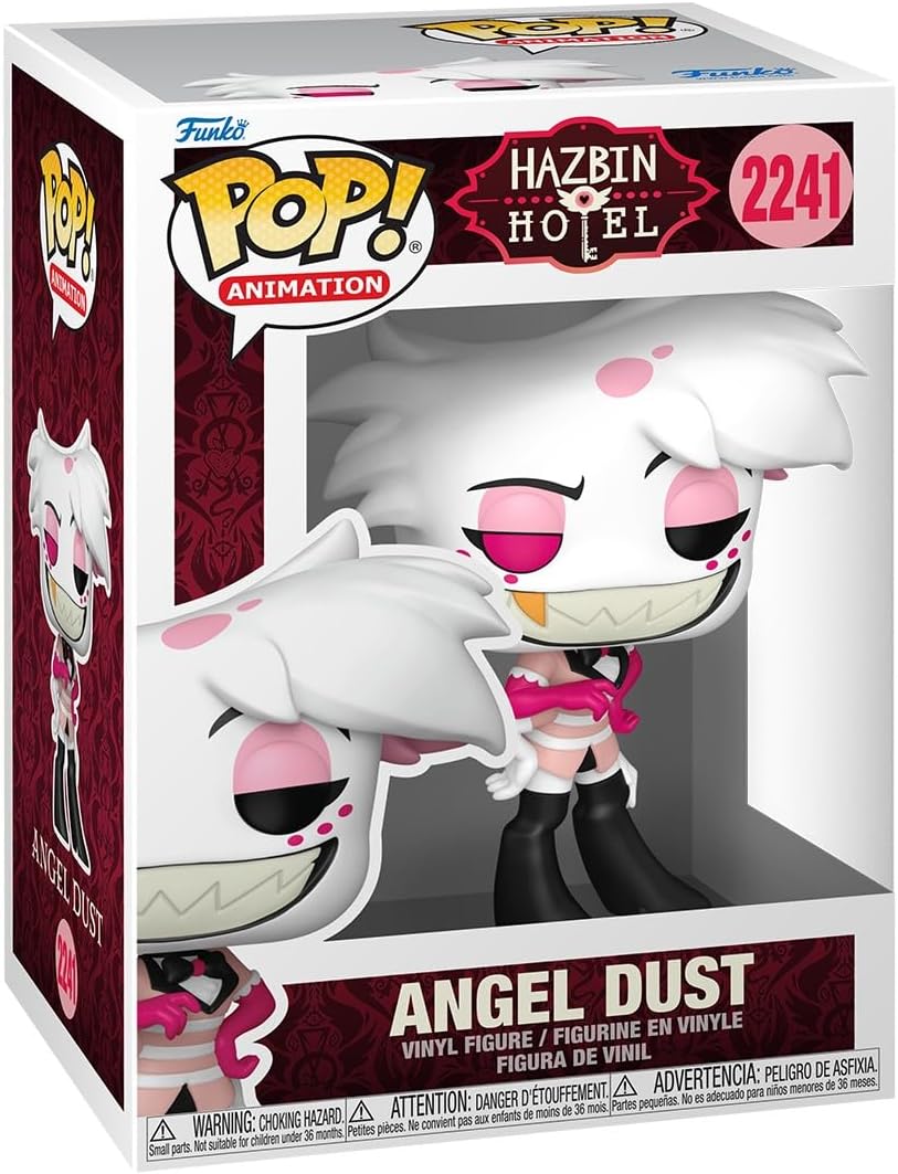 hazbin hotel - angel dust 9cm - funko pop! 2241