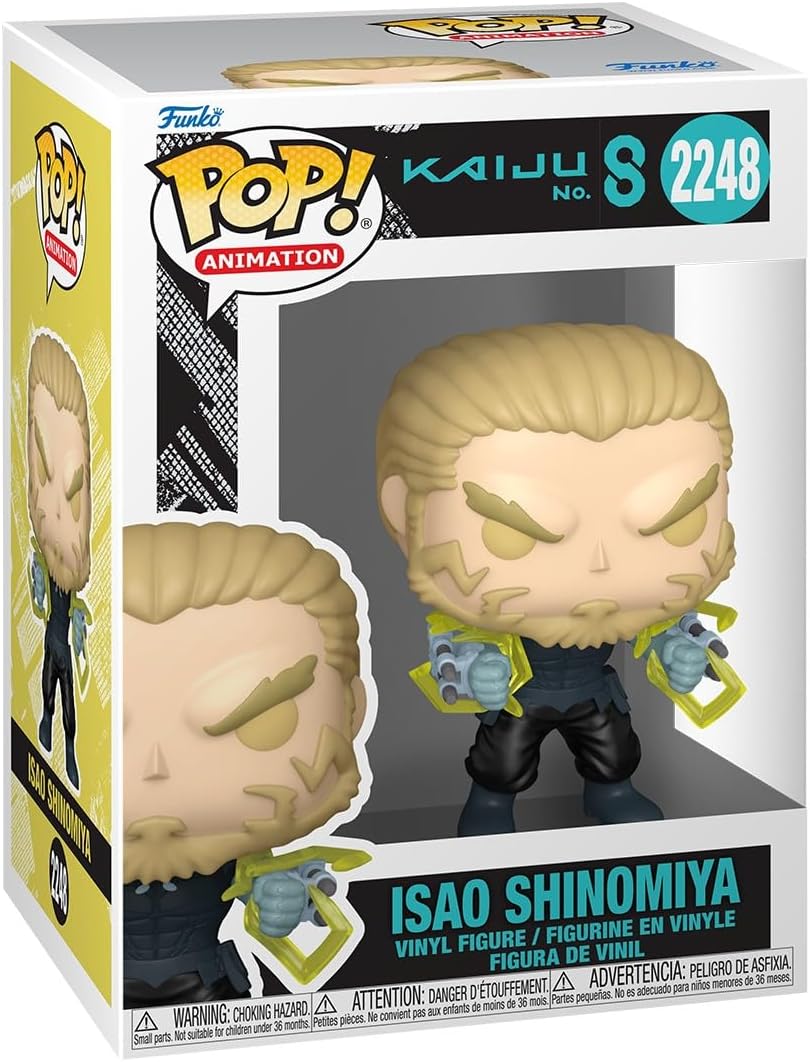 kaiju no.8 - isao shinomiya 9cm - funko pop! 2248